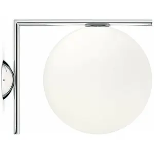 Comparateur de prix : Flos - Applique IC - Métal - Acier chromé - Designer Michael Anastassiades