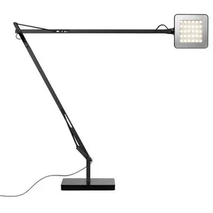FLOS lampe de table KELVIN LED GREEN MODE (Noir brillant - Aluminium) pas cher