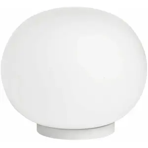 FLOS lampe de table MINI GLO-BALL (MINI T - Verre blanc opale) pas cher