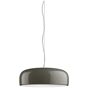 FLOS lampe à suspension SMITHFIELD PRO S à LED avec DIMMER DALI (MUD - Méthacrylate / aluminium)