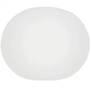 Applique design en verre opalin 16 x 33 cm Glo-Ball - Flos pas cher