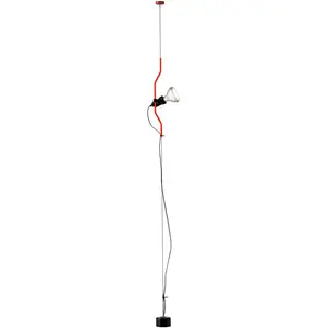Flos PARENTESI-Spot sur câble vertical H180-400cm pas cher