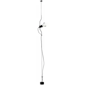 Lampadaire design nickel Parentesi - Flos