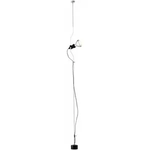 Lampadaire design blanc Parentesi dimmer - Flos