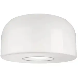 Comparateur de prix : Flos plafonnier Bellhop Glass C2, blanc, verre, Ø 45 cm