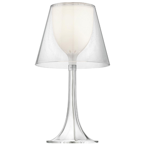FLOS lampe de table MISS K (Transparent - Aluminium) pas cher