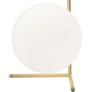 Flos - Lampe de table IC - Or - Laiton brossé - Designer Michael Anast...Vendu parmade-in-design