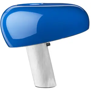 Lampe de table design bleu marine Snoopy - Flos