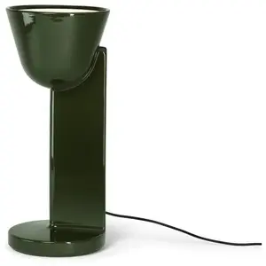 Lampe de table en céramique vert mousse 50 cm Céramique Up - Flos