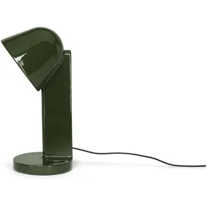 Lampe de table en céramique vert mousse 50 cm Céramique Down - Flos