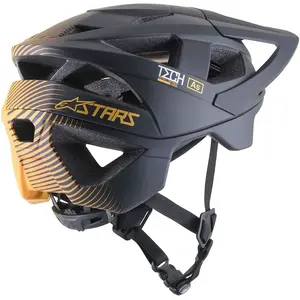 Alpinestars Vector Pro A2 Casque de vélo, noir-beige, taille S pour Hommes pas cher