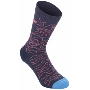 Comparateur de prix : Alpinestars Drop 15 Chaussettes, rose-bleu, taille M pour Hommes