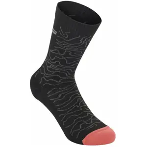 Comparateur de prix : Alpinestars Drop 15 Chaussettes, noir-gris, taille S pour Hommes