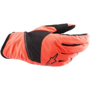 Gants longs Alpinestars Tahoe WP corail fluo - S pas cher