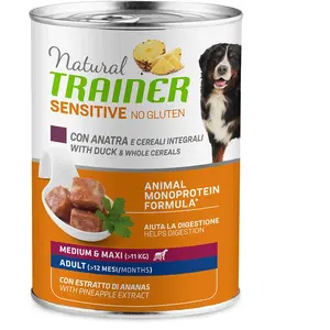400g de nourriture humide pour chien Natural Trainer Sensitive No Gluten AdultVendu parzooplus