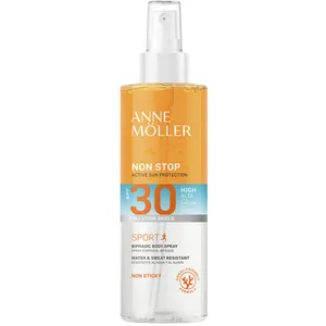 Comparateur de prix : Anne Möller Non Stop protection solaire biphasique SPF30 150 ml