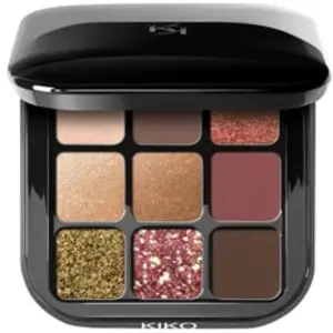 KIKO Milano Glamour Multi Finish Eyeshadow Palette Palette de fards à paupières 10 g pas cher