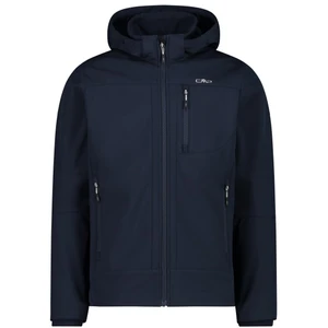 CMP - Jacket Zip Hood Softshell - Veste softshell taille 56, bleu pas cher