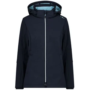 CMP - Veste à capuche zippée pour femme, B.Bleu-Anis, XXXXL