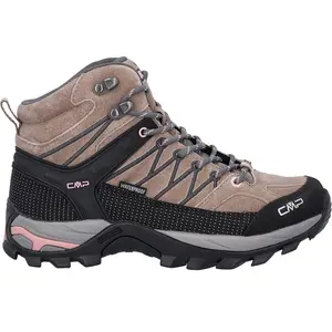 Chaussures CMP Rigel Mid Waterproof marron clair femme - 37 pas cher