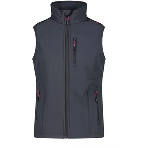 CMP - Gilet softshell femme, Titane-Fuchsia, XXL pas cher
