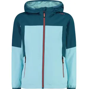 Veste imperméable à capuche fille CMP 33Z5065-L430 Bleu 6 ans pas cher