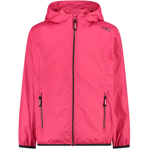 Veste imperméable à capuche fille CMP 32X5795-B880 Rose 10 ans pas cher