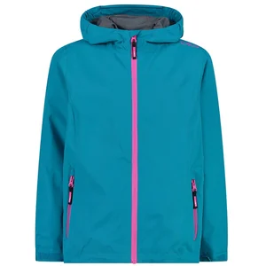 Veste imperméable à capuche fille CMP 39X7985-L708 Bleu 12 ans pas cher