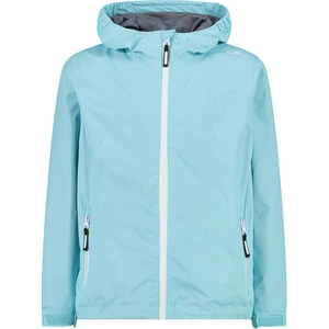 Cmp Veste imperméable à capuche fille bleu 8 ans pas cher