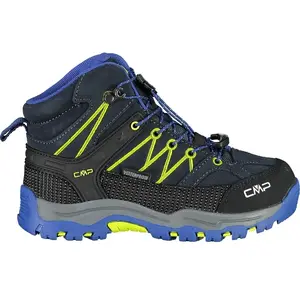 CMP Kids Rigel Mid WP - Chaussures randonnée enfant B.Blue / Electric 30 pas cher