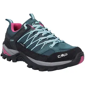 CMP Rigel Low Wmn WP - Chaussures randonnée femme Deep Lake / Acqua 37 pas cher
