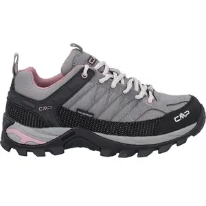 CMP Rigel Low Wmn WP - Chaussures randonnée femme Cemento / Fard 37 pas cher