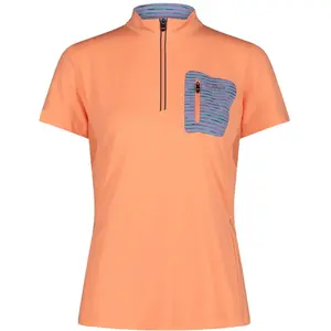Comparateur de prix : T-shirt femme CMP - sunrise - L - demi-zip - couleur rose