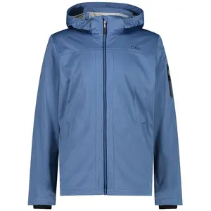 Comparateur de prix : Veste à capuche CMP Light Softshell bleu électrique - S