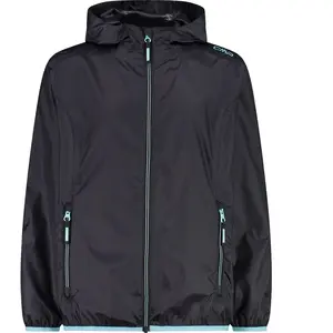 CMP - Veste Kid G avec capuche anti-pluie, Anthracite-Eau, 116 pas cher
