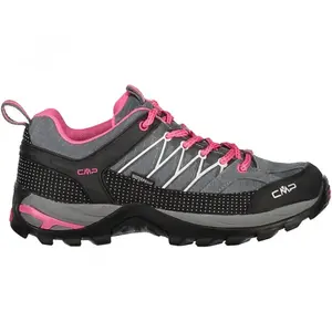 CMP - Rigel Low Wmn WP - Chaussures randonnée femme Grey / Fuxia / Ice... pas cher