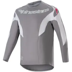 Alpine Stars A-Supra Race - Maillot VTT homme 93 Gris Foncé XXLVendu parfc-moto