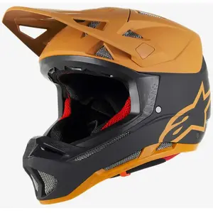 Casque Alpinestars Missile Tech Racer MIPS or foncé noir - S pas cher