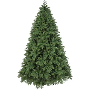 Megashopitalia Arbre de Noël Réaliste Feuilles PVC PE Superépais Vert Ouverture Rapide 210 cm - 2971 Branches