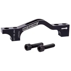 Adaptateur d'étrier Braking PM AVT Noir 220 mm (+40 mm) PW2007 pas cher