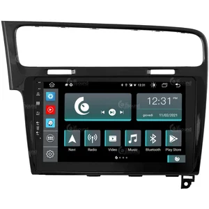 Radio de Voiture sur Mesure pour Volkswagen Golf 7 Noir Android GPS Bl...