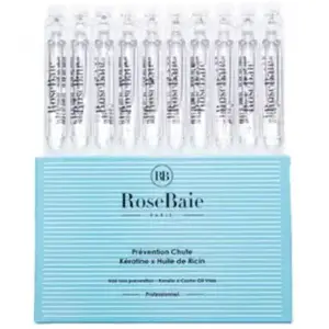 Comparateur de prix : RoseBaie Prévention Anti Chute Kératine & Huile de Ricin 10 Unidoses
