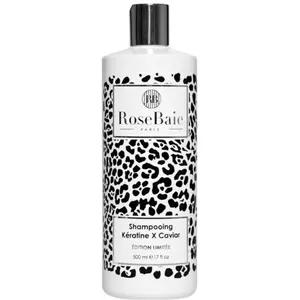 Rosebaie Shampoing réparateur - Kératine & caviar - Cheveux secs & abîmés - 500 ml pas cher