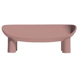 Driade - Canapé de jardin 2 places Roly Poly - Rose - Polyéthylène - D...Vendu parmade-in-design