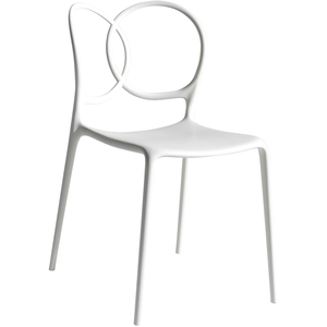Driade - Chaise empilable Sissi - Blanc - Polyéthylène - Designer Ludo... pas cher