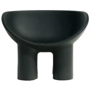 Driade - Fauteuil Roly Poly - Noir - Polyéthylène - Designer Faye Toogood pas cher
