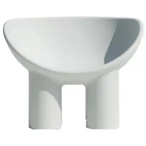 Driade - Fauteuil Roly Poly - Gris - Polyéthylène - Designer Faye Toogood pas cher