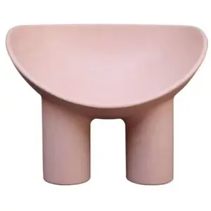 Driade - Fauteuil Roly Poly - Faye Togood Bois de rose taille unique pas cher