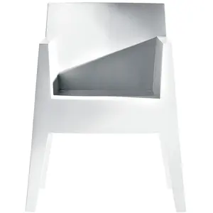 Driade - Fauteuil empilable Toy - Blanc - Polypropylène - Designer Phi... pas cher