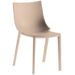 Driade - Chaise empilable - Beige - Polypropylène - Designer Philippe ... pas cher